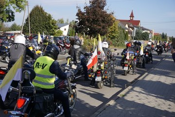 Motocyklowy Rajd Papieski w Dalachowie. To pierwsza tego typu inicjatywa w regionie