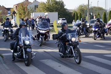 Motocyklowy Rajd Papieski w Dalachowie. To pierwsza tego typu inicjatywa w regionie
