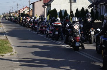 Motocyklowy Rajd Papieski w Dalachowie. To pierwsza tego typu inicjatywa w regionie