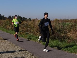 Wieluń biegał na trasie po wąskotorówce