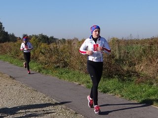 Wieluń biegał na trasie po wąskotorówce