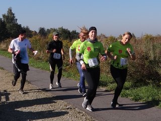 Wieluń biegał na trasie po wąskotorówce
