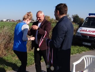 Wieluń biegał na trasie po wąskotorówce
