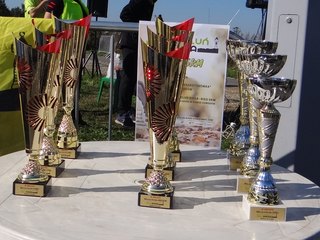Wieluń biegał na trasie po wąskotorówce