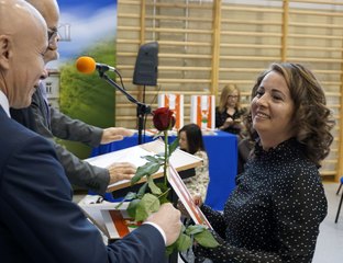 Powiat wieluński: Dzień Edukacji Narodowej odbył się w Gromadzicach