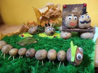 Konkurs „Ziemniaki – Cudaki” w wieluńskim przedszkolu