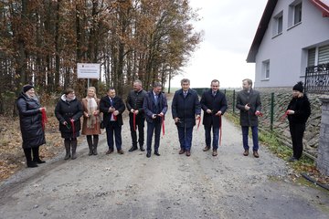 Droga w Dzietrznikach w gminie Pątnów oficjalnie otwarta