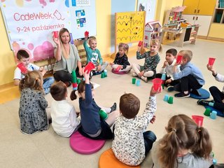 Największe programistyczne wydarzenie w Europie z udziałem przedszkolaków z Konopnicy