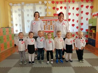 Święto Niepodległości w przedszkolu
