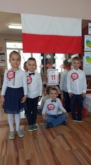 Przedszkolaki świętowały Dzień Niepodległości
