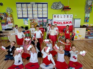 Przedszkolaki świętowały Dzień Niepodległości