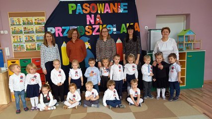 Pasowanie na przedszkolaka w Publicznym Przedszkolu nr 2 w Wieluniu