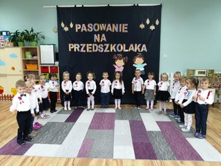 Pasowanie na przedszkolaka w Publicznym Przedszkolu nr 2 w Wieluniu