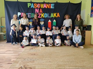 Pasowanie na przedszkolaka w Publicznym Przedszkolu nr 2 w Wieluniu