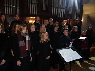 Koncert cecyliański w kościele św. Stanisława. Pod batutą Jakuba Jurdzińskiego wystąpiły dwa chóry i zespół wokalny