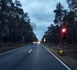 Postępują prace przy rozbudowie DK45 od Praszki do granicy województw opolskiego i łódzkiego