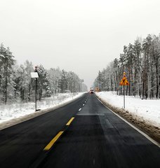 Postępują prace przy rozbudowie DK45 od Praszki do granicy województw opolskiego i łódzkiego