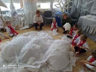 Pani Zima zawitała do przedszkola nr 4 w Wieluniu