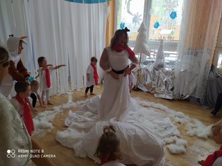 Pani Zima zawitała do przedszkola nr 4 w Wieluniu