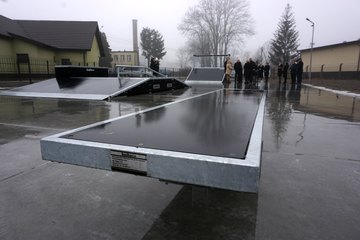 Otwarcie Skateparku i szkoły filialnej w Niemojewie po remoncie