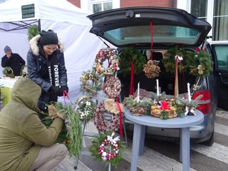 Trwa Jarmark Bożonarodzeniowy w Wieluniu „Wieluńskie Dzwoneczki”