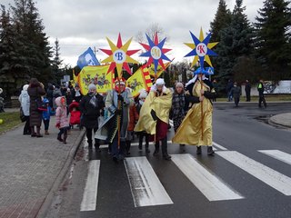 Orszak Trzech Króli przeszedł ulicami Wielunia