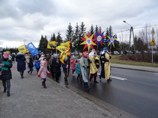 Orszak Trzech Króli przeszedł ulicami Wielunia