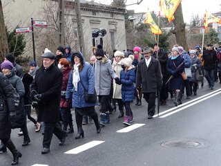 Orszak Trzech Króli przeszedł ulicami Wielunia