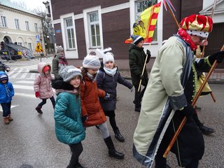 Orszak Trzech Króli przeszedł ulicami Wielunia