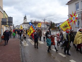 Orszak Trzech Króli przeszedł ulicami Wielunia