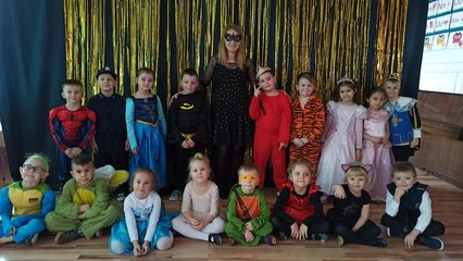 Karnawałowa zabawa w wieluńskim przedszkolu