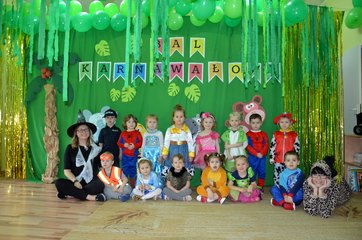Karnawałowa zabawa w wieluńskim przedszkolu