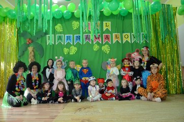 Karnawałowa zabawa w wieluńskim przedszkolu