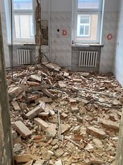 Wieluński szpital – remont SOR-u idzie pełną parą