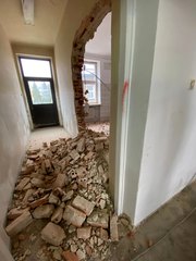 Wieluński szpital – remont SOR-u idzie pełną parą