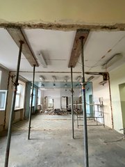 Wieluński szpital – remont SOR-u idzie pełną parą
