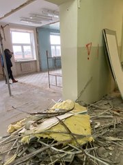 Wieluński szpital – remont SOR-u idzie pełną parą