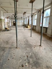 Wieluński szpital – remont SOR-u idzie pełną parą