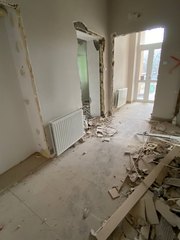 Wieluński szpital – remont SOR-u idzie pełną parą