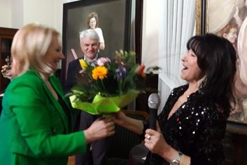 Krystyna Giżowska wystąpiła w Działoszynie