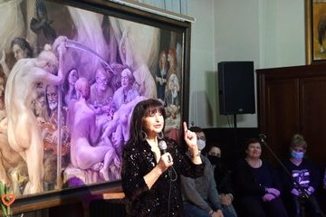 Krystyna Giżowska wystąpiła w Działoszynie
