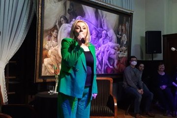 Krystyna Giżowska wystąpiła w Działoszynie