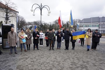 Świat musi to zobaczyć! Tysiące wieluńskiej młodzieży mówi: Nigdy więcej wojny!