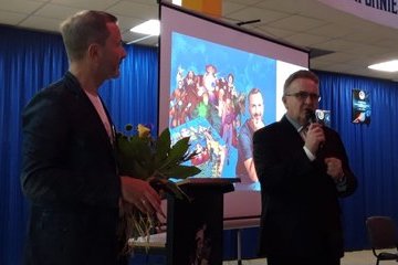 Tomasz Rożek, znany popularyzator nauki, odwiedził LO im. Tadeusza Kościuszki