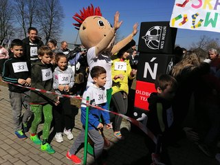 I Bieg Kolorowej Skarpetki w Gromadzicach