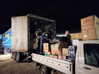 Transport z Irlandii już w gminie Pątnów – ogromny gest wsparcia od Polonii
