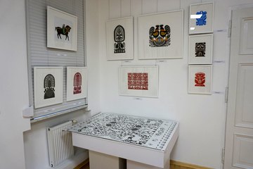 Podróże wycinanek w Muzeum w Praszce