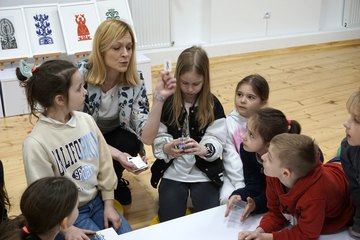 Podróże wycinanek w Muzeum w Praszce
