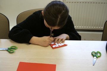 Podróże wycinanek w Muzeum w Praszce