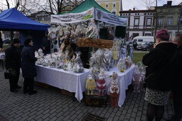 Kiermasz wielkanocny w Gorzowie Śląskim. Mały, ale barwny i aromatyczny